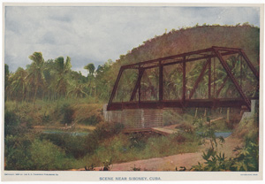 SCENE NEAR SIBONEY, CUBA